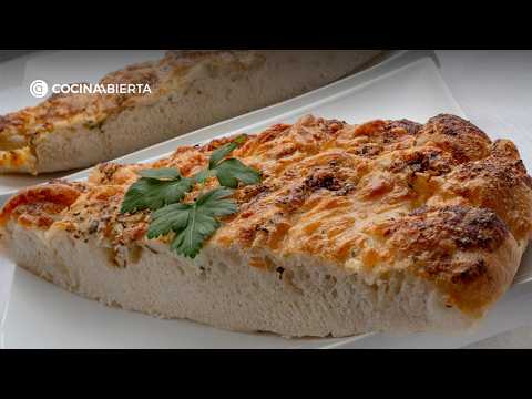 Pan de ajo y queso con orégano | Receta de Joseba Arguiñano