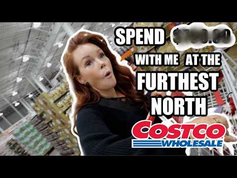 SHOP WITH ME FOR A FAMILY OF 6 | FURTHEST NORTH COSTCO IN AMERICA | Somers In Alaska