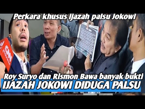 Roy suryo bawa banyak bukti‼️ ijazah jokowi diduga palsu || bareskrim gelar perkara khusus