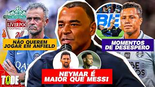 🔥 "NEYMAR É MAIOR QUE MESSI" l PSG NÃO QUER JOGAR EM ANFIELD l LESÃO GRAVISSÍMA NO BRASILEIRÃO