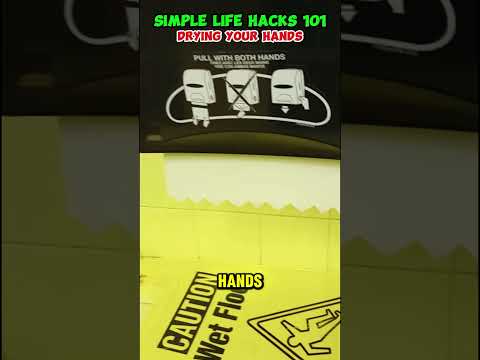 How To Dry Your Hands