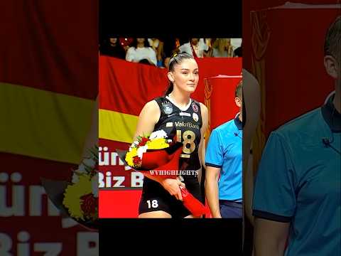 Zehra Gunes Beauty and Power 🔥 - Turkish Women Volleyball Star