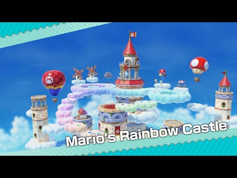 Super Mario Party Jamboree #34 Mario's Rainbow Castle Shy Guy vs Mario vs Toadette vs Toad