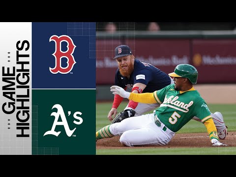 Red Sox vs. A's Game Highlights (7/18/23) | MLB Highlights video clip