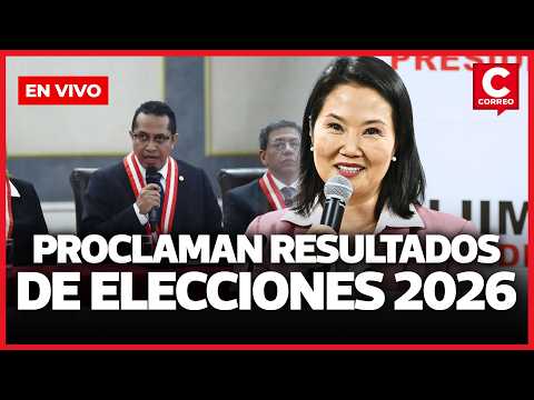 🔴 JNE PROCLAMA A KEIKO FUJIMORI COMO GANADORA DE ELECCIONES PRESIDENCIALES | Diario Correo