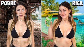 Viví unas Vacaciones de RICA VS POBRE 💰🌴🤯