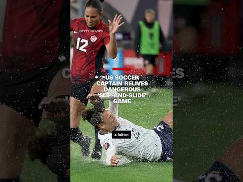 US soccer captain relives 'slip-and-slide' game