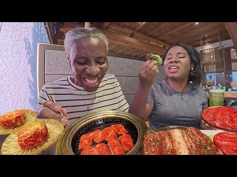 After Arriving Korea, Mom TRIES Korean BBQ for the First Time!