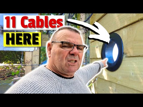 Pulling 11 Cables into the Coax Distribution Bunker - Coax, Control & Ethernet