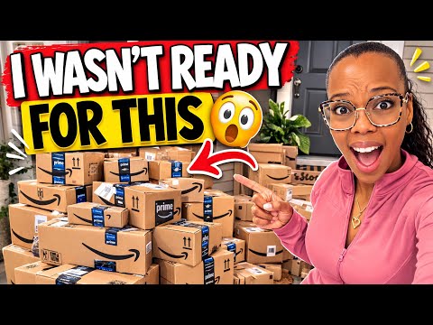 Came Home to a Porch FULL of Amazon Packages! 📦 New Apartment Grocery Haul + Building My First Bars