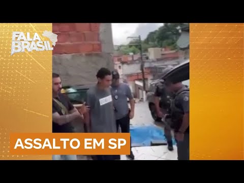 SP: suspeito de balear policial durante assalto é preso