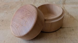 Making tiny round cherry boxes