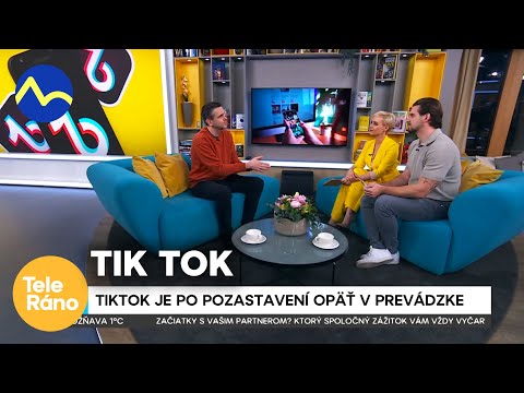 Zakázany a povolený TikTok? | Teleráno