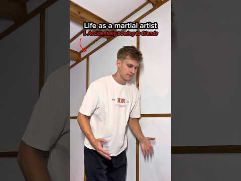 Life as a martial artist…