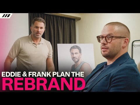 “This Cost Me £200,000?!!” 😮 – Eddie Hearn & Frank Smith run through the Matchroom Boxing rebrand 😂