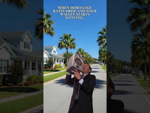 When mortgage rates drop and your wallet starts dancing.