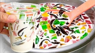 CUMA MODAL NUTRIJEL JADI MINUMAN KEKINIAN ‼️IDE JUALAN MINUMAN ES JELLY SUSU DEPAN SEKOLAHAN