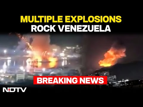 Venezuela Attack | Venezuela LIVE | US Attack Venezuela | Loud Explosions In Venezuela