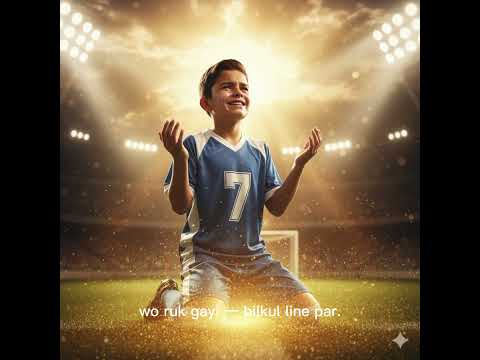 Farishtay Ne Football Goal Roqa | Angel Stopped the Ball 😳 | Faith Story #MiracleStory #shortsfeed