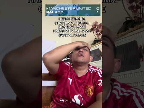 GOL PEMBUKA CRYSTAL PALACE WALUPUN AKHIRNYA KALAH DARI MAN UNITED 2-1 #shorts