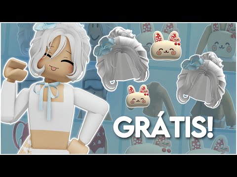 COMO PEGAR 10 ITENS GRÁTIS NO ROBLOX!