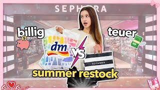 DM vs SEPHORA! ☀ summer restock shopping ౨ৎ °❀⋆.ೃ࿔*:･