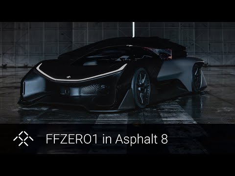 FFZERO1 Racing Feel in Asphalt 8 | Faraday Future | FFIE