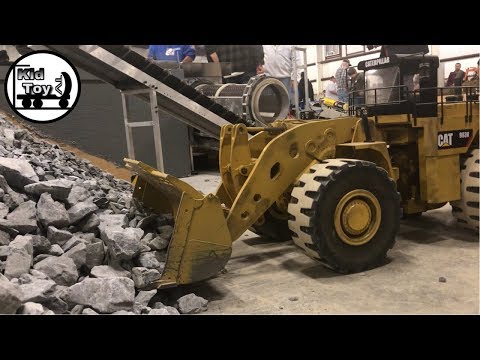 RC WHEELS LOADER IN ACTION || rc construction work in live action || KID TOY TV