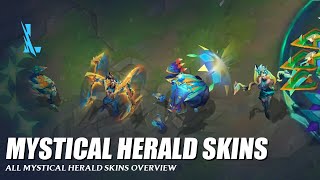 Mystical Herald All Skins Preview - Wild Rift