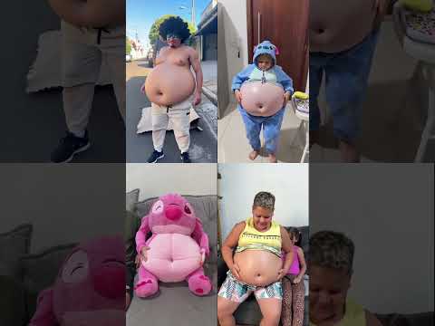 BARRIGAS CRESCEM FOFAS 😂❤️😍🥰😱TUMMIES GROW FLUFFY😂❤️😱😍🥰#shorts
