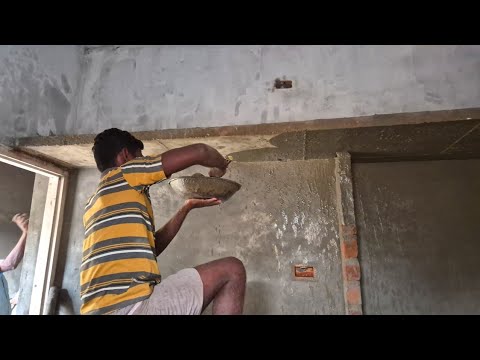 Plastering Technology_Lintel Loft Ceiling Plastering with Cement|Speed Plastering|Loft Design