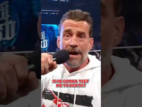 CM Punk has absolutely no chill 🤣🙌 #WWERaw