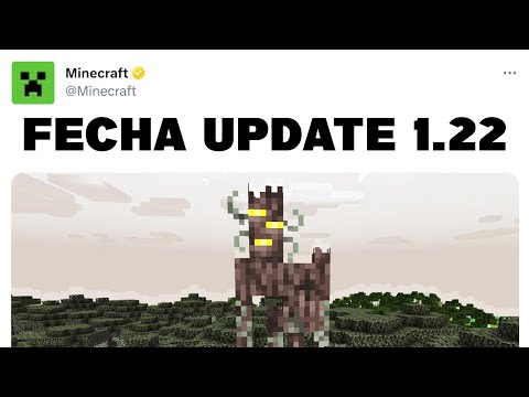 FILTRADA FECHA de SALIDA de MINECRAFT 1.22