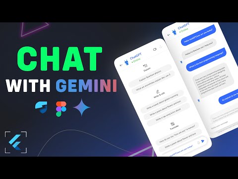 Flutter chat app with Gemini AI