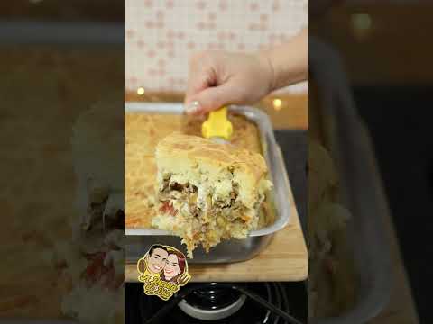 COMO FAZER TORTA DE SARDINHA - RECEITA FÁCIL