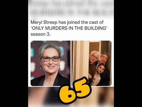 Meryl Streep has joined the cast of ‘ONLY  IN THE BUILDING’ season 3.