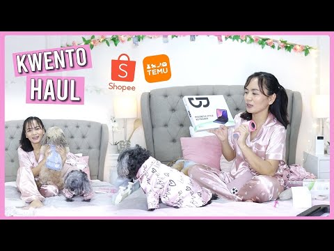 Shopee & Temu HAUL with RELAX kwentuhan 😍