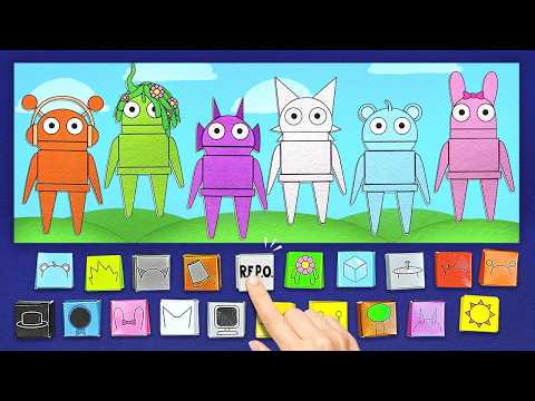 Good VS Bad Sprunki! *Giant Incredibox Game Book With R.E.P.O.*