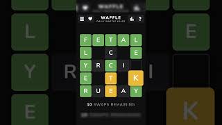 Waffle #1695 - September 12, 2026 Solution #waffle #waffleanswer #dailywaffle