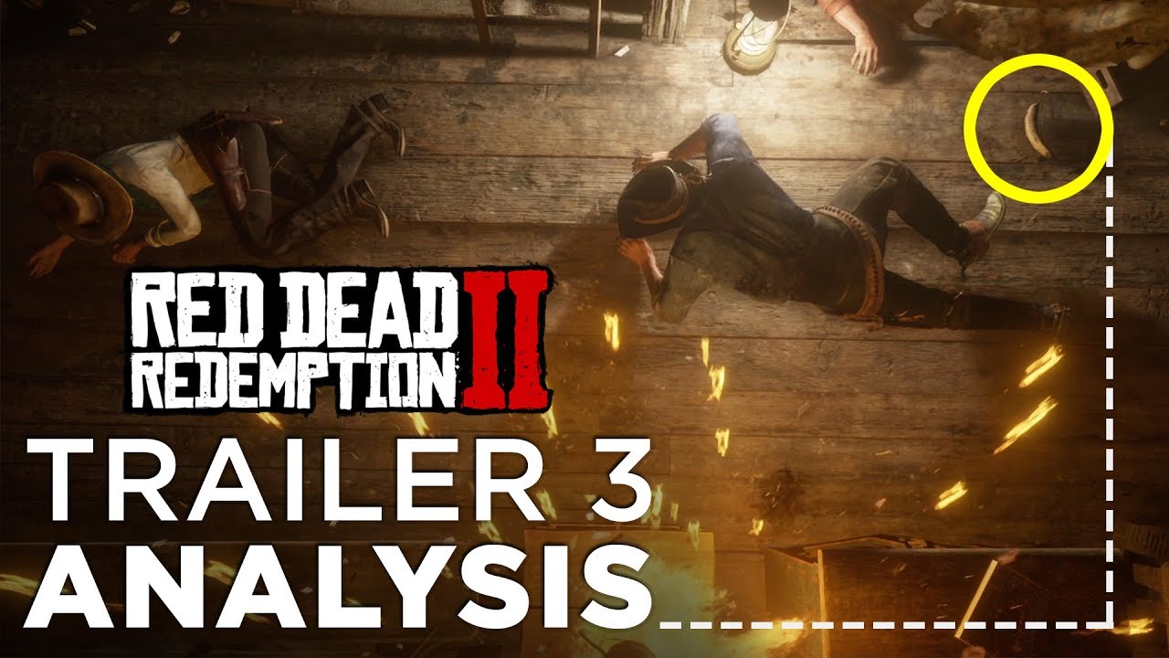 Red Dead Redemption 2: Trailer 3 ANALYSIS & What You Might've Missed!