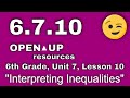 Inequalities and Comparisons in Mathematics