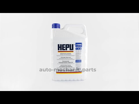 Антифриз HEPU G11 (синій) концентрат, 5 літрів - Auto-Mechanic