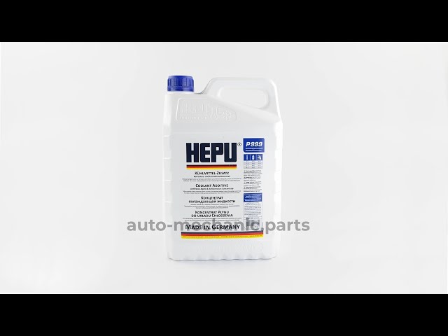 Антифриз HEPU G11 (синій) концентрат, 5 літрів, видео - интернет-магазин Auto-Mechanic