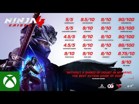 NINJA GAIDEN 4 - Official Accolades Trailer