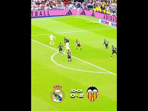 Real Madrid Valencia 2025. ๐ฅ