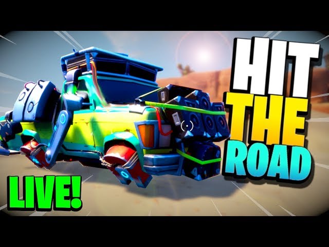 Fortnite Save the World PvE | Live Stream | Hit the Road