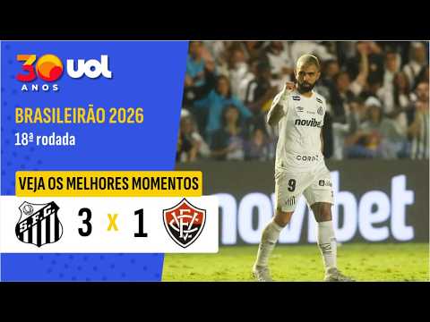 Match Goals Santos FC - Vitoria