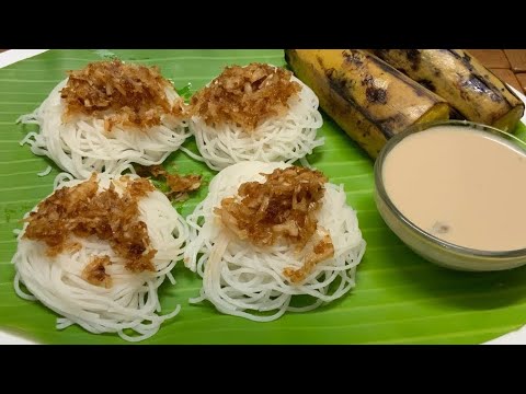 இடியாப்பம் 10 நிமிடத்தில் செஞ்சு அசத்ங்க /10mins Breakfast idea /idiyappam recipe in tamil/Noolputtu