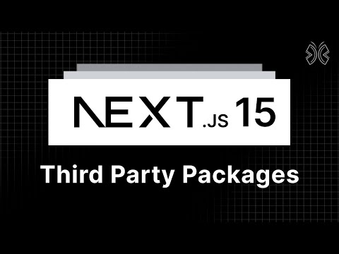 Next.js 15 Tutorial - 61 - Third Party Packages