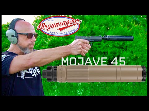 Dead Air Mojave 45 Modular Suppressor Test & Review - Quietest 45 Can To Date 🤫